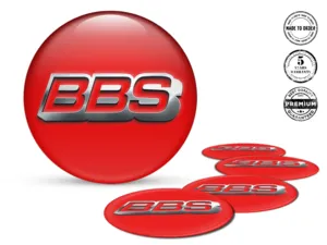BBS Adesivi Silicone Stile Sports Temporal Thrust Wave